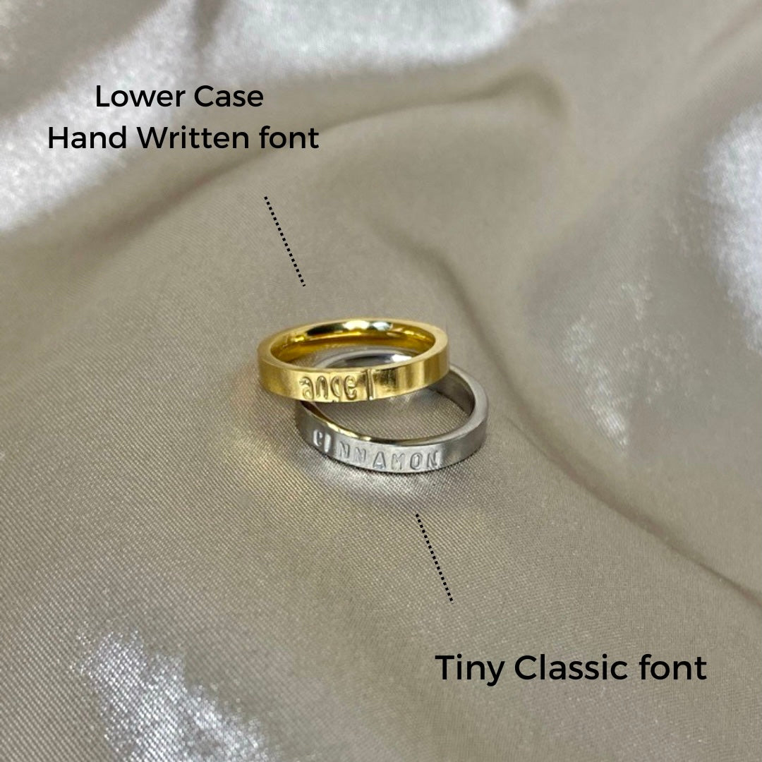 Custom Dainty Ring