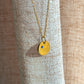 Initial Birthstone Necklace