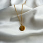 Initial Birthstone Necklace