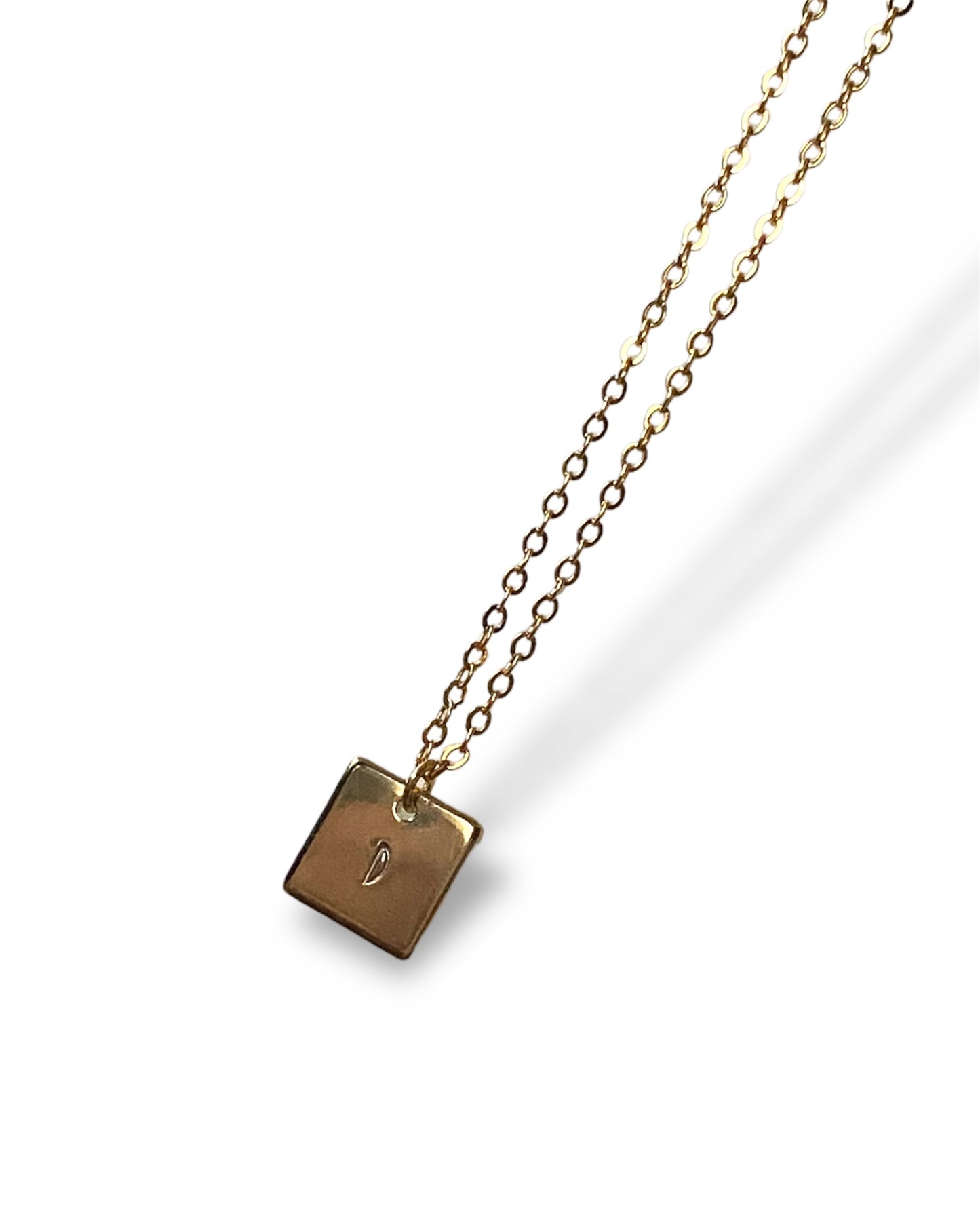 Square Pendant Necklace