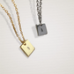Square Pendant Necklace